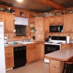 Rabbit Lodge - Open kitchen.